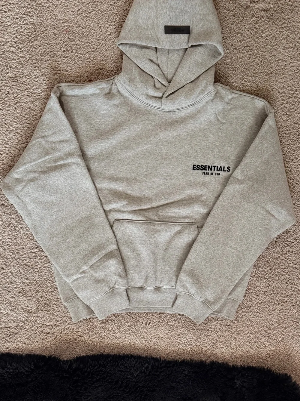 Fear of God Essentials dark oatmea Hoodie Sweatshirt